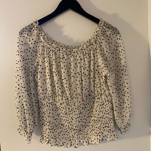 Anthropologie Off the Shoulder Top